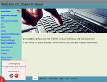 Tablet Screenshot of ckuehnel.ch